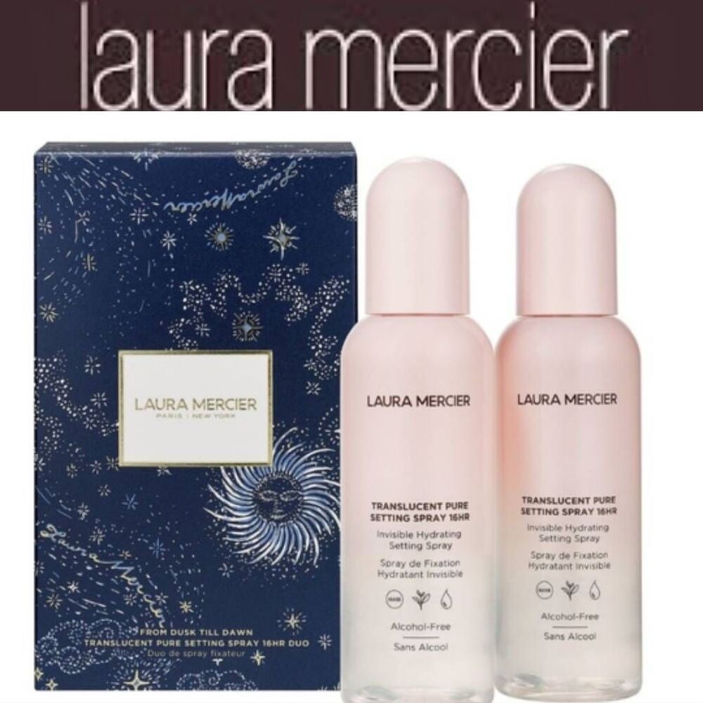 Laura‎ Mercier From Dusk Till Dawn Translucent Pure Setting Spray 16HR Duo